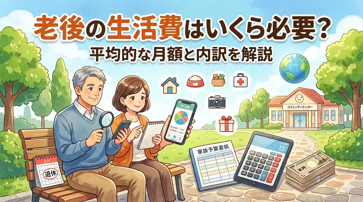 老後の生活費はいくら必要？